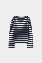 Load image into Gallery viewer, Fonsy T-Shirt - Navy Stripe

