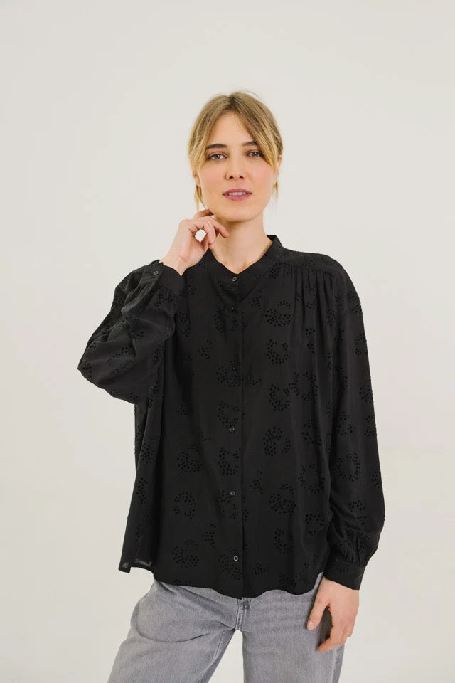 Ella Blouse - Black