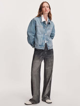 Load image into Gallery viewer, Miramar Wide Leg Track Pants - Black
