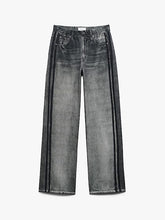 Load image into Gallery viewer, Miramar Wide Leg Track Pants - Black
