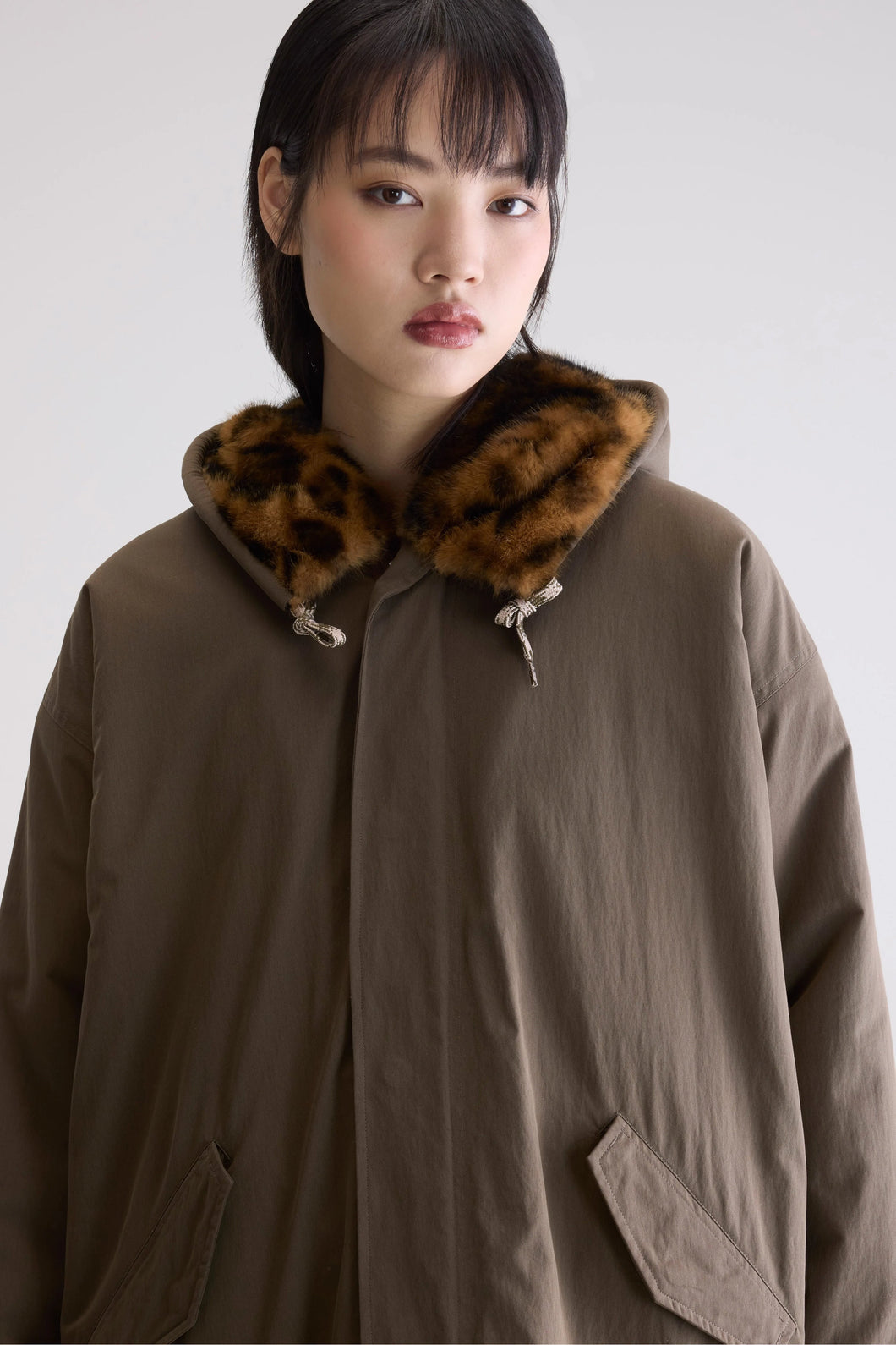 Laos Hooded Parka - Sage