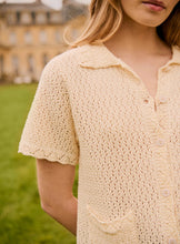 Load image into Gallery viewer, Mina Knitted Shirt - Ecru
