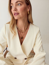 Load image into Gallery viewer, Beaded Necklace With Drops - Tiger's Eye
