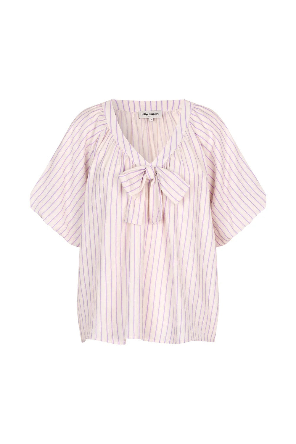 Pine Blouse - Lilac Stripe