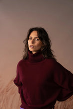 Load image into Gallery viewer, Sundance Roll Neck - Burgundy
