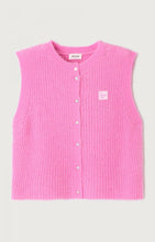 Load image into Gallery viewer, East Sleeveless Cardigan - Bubblegum Pink
