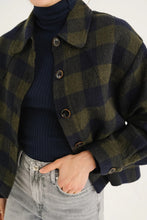 Load image into Gallery viewer, Balma Jacket - Navy/Khaki check
