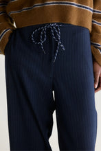 Load image into Gallery viewer, Solene Trousers - Navy Stripe
