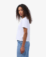 Load image into Gallery viewer, Boxy Crop Tee - White
