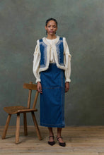 Load image into Gallery viewer, Figara Reversible Gilet - Stone Blue
