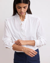 Load image into Gallery viewer, Carlotta Frill Shirt - White
