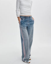 Load image into Gallery viewer, Miramar Sport Stripe Track Pant - Pink Stripe
