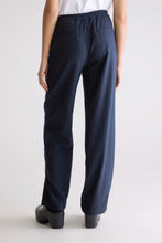 Load image into Gallery viewer, Tilla Relaxed Trousers - Navy Stripe
