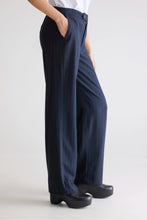 Load image into Gallery viewer, Tilla Relaxed Trousers - Navy Stripe
