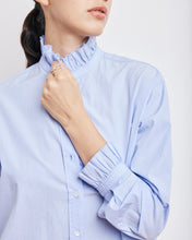 Load image into Gallery viewer, Chana Frill Shirt - Light Blue
