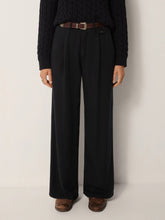 Load image into Gallery viewer, Designed with a straight leg, high waist and front pleats, the Keaton Pants by Maison Hotel in Blue bridge sharp tailoring with everyday ease. Available at aprilmae - a womenswear boutique located in Chiswick west London specialising in contemporary, everyday clothing for women.  Visit our shop on Devonshire Road W4 for the latest arrivals from brands including Rains, Rails, Bellerose, Bonte, Vanessa Bruno, Hartford and Colorful Standard.
