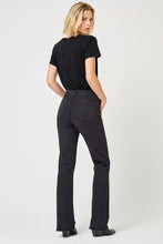 Load image into Gallery viewer, Luna cotton flares in black by Five Paris. Available at aprilmae - a womenswear boutique located in Chiswick west London specialising in contemporary, everyday clothing for women.  Visit our shop on Devonshire Road W4 for the latest arrivals from brands including Rains, Rails, Bellerose, Bonte, Vanessa Bruno, Hartford and Colorful Standard.
