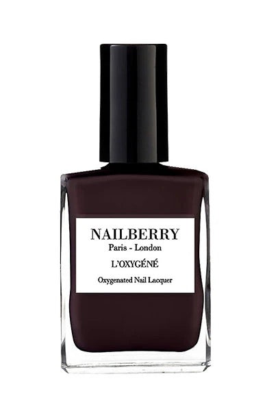 Nailberry Rich Cocoa Espresso nail polish. Available at aprilmae - a womenswear boutique located in Chiswick west London specialising in contemporary, everyday clothing for women.  Visit our shop on Devonshire Road W4 for the latest arrivals from brands including Rains, Rails, Bellerose, Bonte, Vanessa Bruno, Hartford and Colorful Standard.