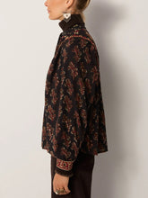 Load image into Gallery viewer, Maison Hotel, Scarlet Blouse, Black Coffee, cotton, printed shirt, Chiswick, womenswear, Aprilmae, new season, Spanish brand, women’s fashion. Visit our shop on Devonshire Road W4 for the latest arrivals from brands including Rains, Rails, Bellerose, Bonte, Vanessa Bruno, Hartford and Colorful Standard.
