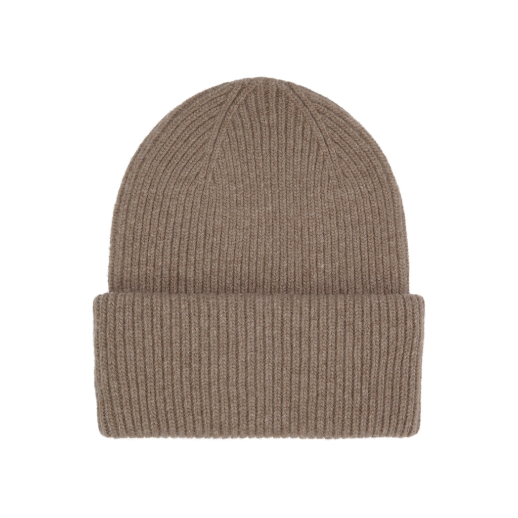 Merino Wool Hat - Warm Taupe