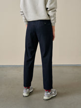 Load image into Gallery viewer, VILLA Pinstripe Slouchy Pants - Navy
