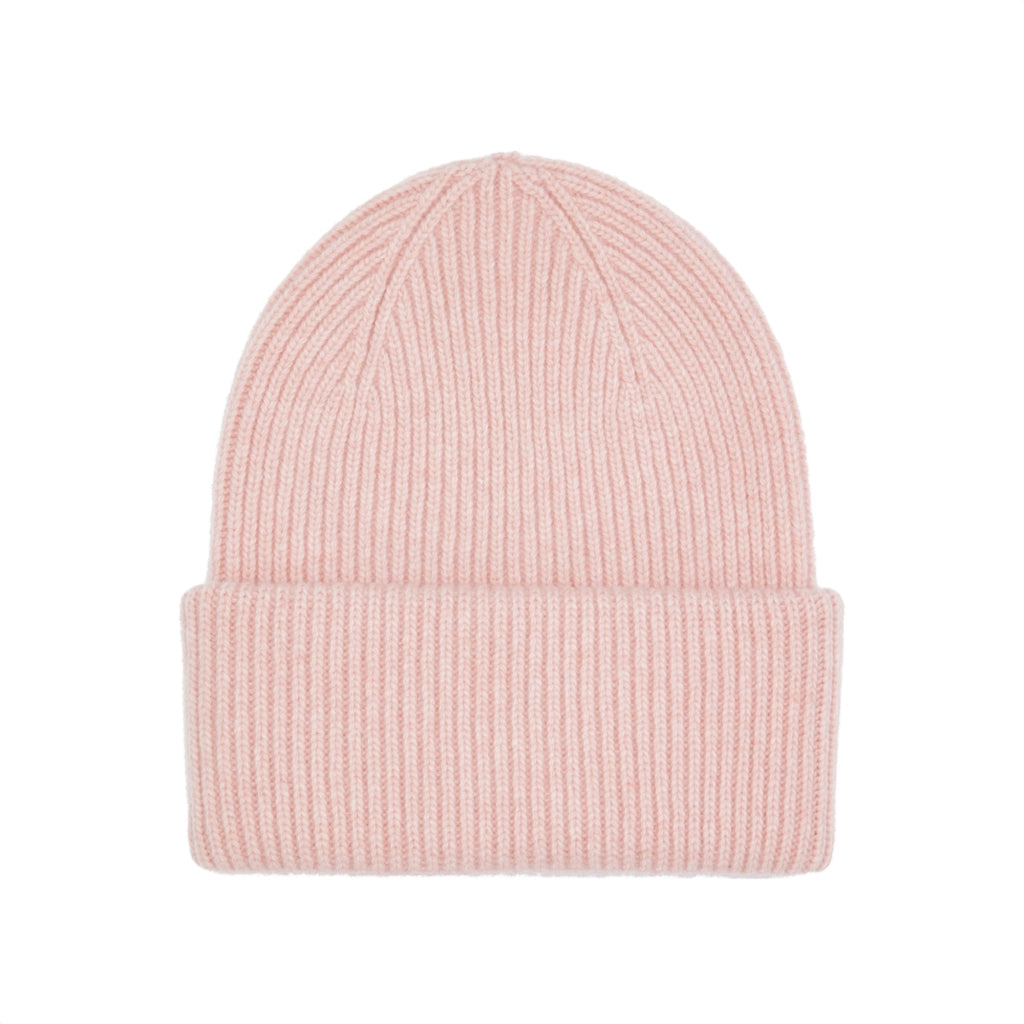 Merino Wool Hat - Faded Pink