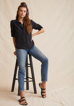 Load image into Gallery viewer, The Split Back Button Down Shirt is Bella Dahl&#39;s signature button down. Designed with two front pockets, a split back detail and long sleeves with roll tab, this shirt is perfect for everyday wear. Aprilmae contemporary designer womenswear in Chiswick.
