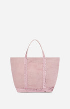 Load image into Gallery viewer, Linen Medium Cabas Tote - Peony
