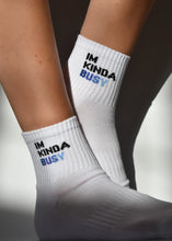 Load image into Gallery viewer, I&#39;m Kinda Busy Socks
