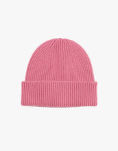 Load image into Gallery viewer, Merino Wool Beanie - Bubblegum
