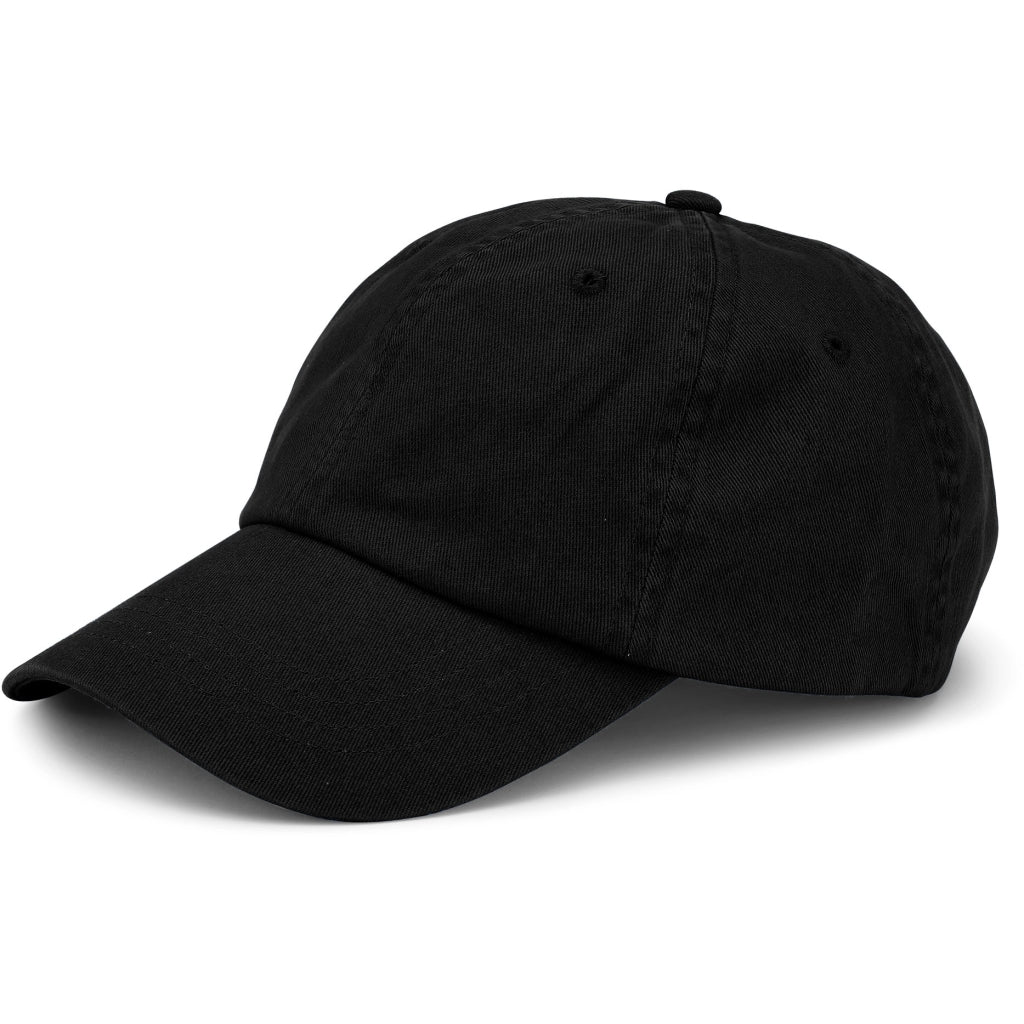 Organic Cotton Cap - Deep Black