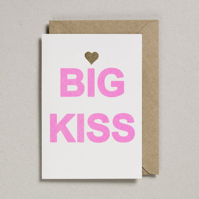 Petra Boase Big Kiss greeting card